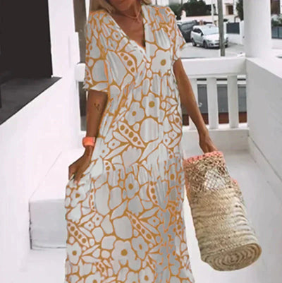 Lisa™ | V-neck Summer Dress