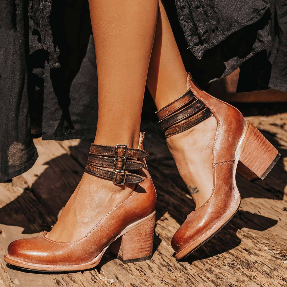 Elarwen™ | T-Strap Heels