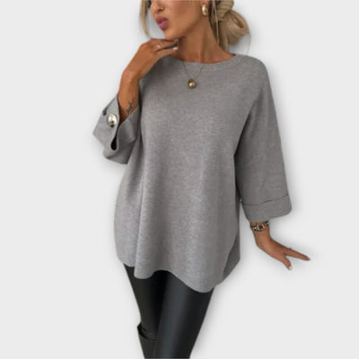 Eline™ | Knit Sweater Blouse