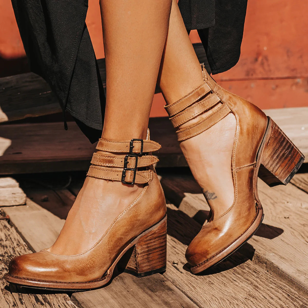 Elarwen™ | T-Strap Heels