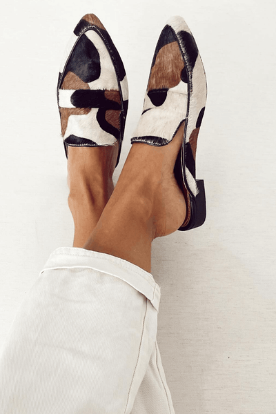 Elarwen™ | Animal Print Loafers