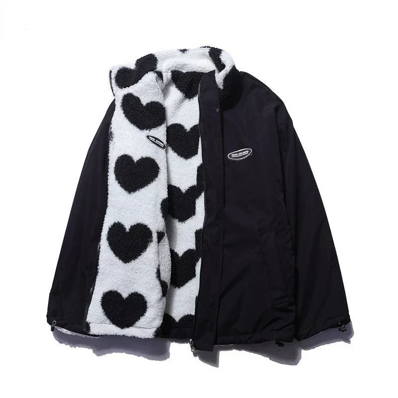Teddy | Reversible Heart Coat