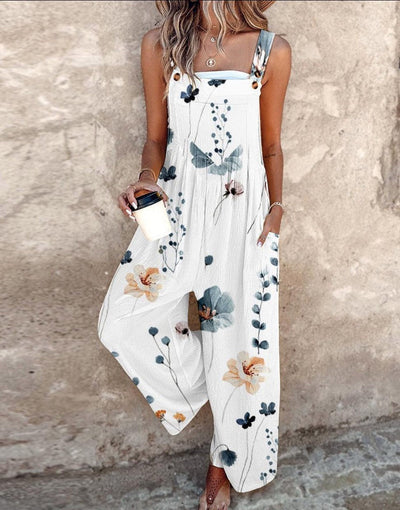 Christine™ | Floral Print Jumpsuit