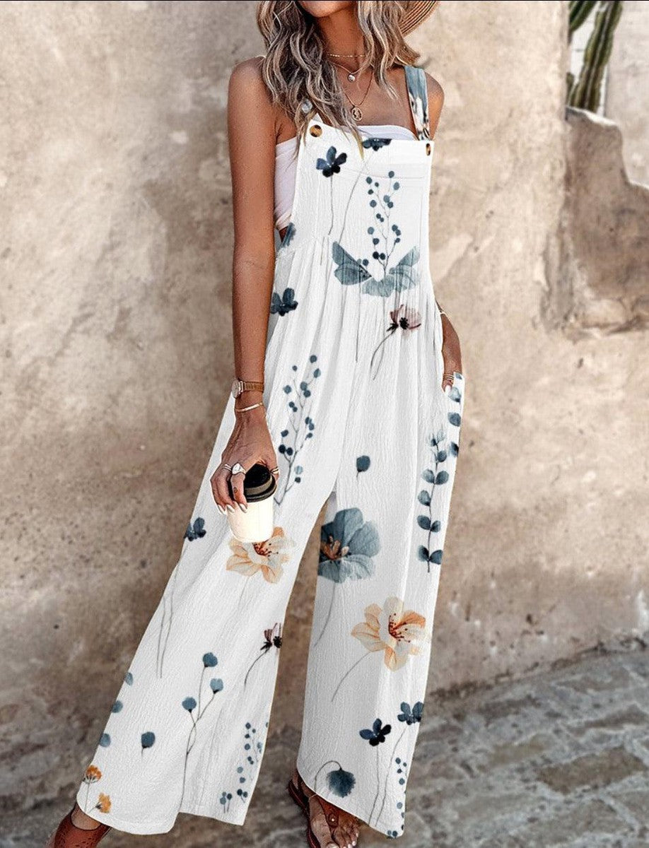 Christine™ | Floral Print Jumpsuit