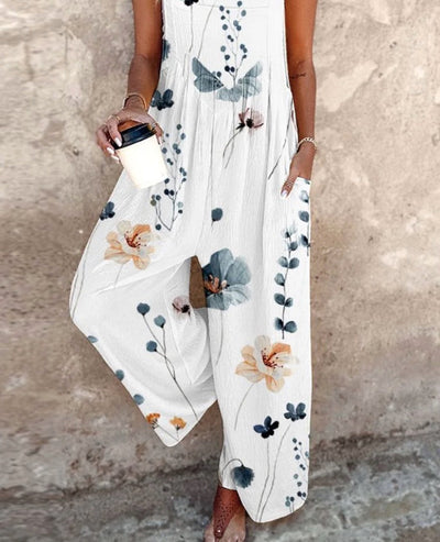 Christine™ | Floral Print Jumpsuit