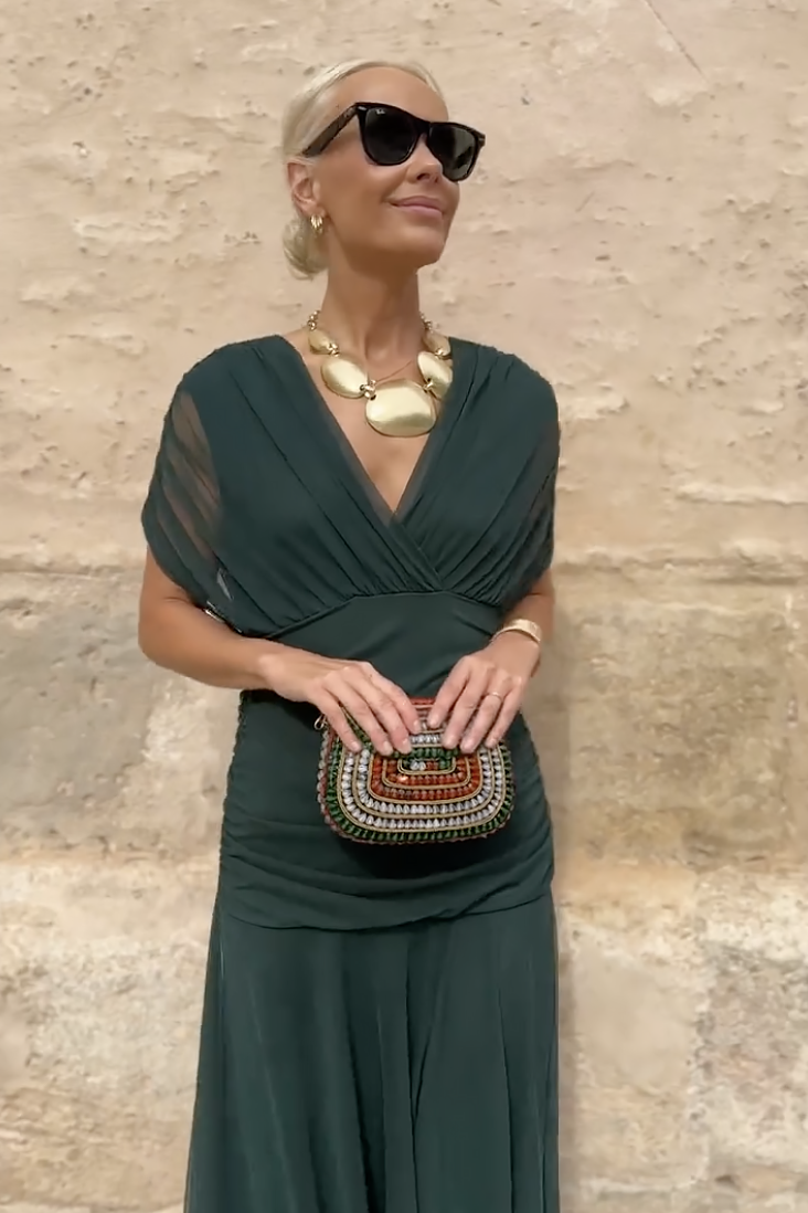 PRISCILLA | Tulle Maxi Dress