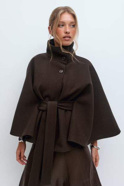 Avery™ | Belt Cape Jacket