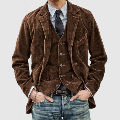 ADOLFO™|VINTAGE JACKET AND WAISTCOAT