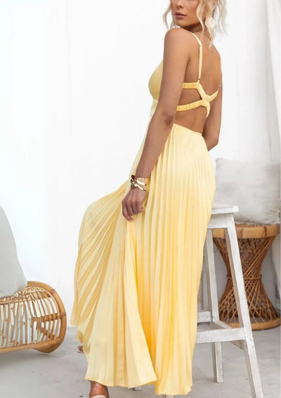 Long Yellow Dress