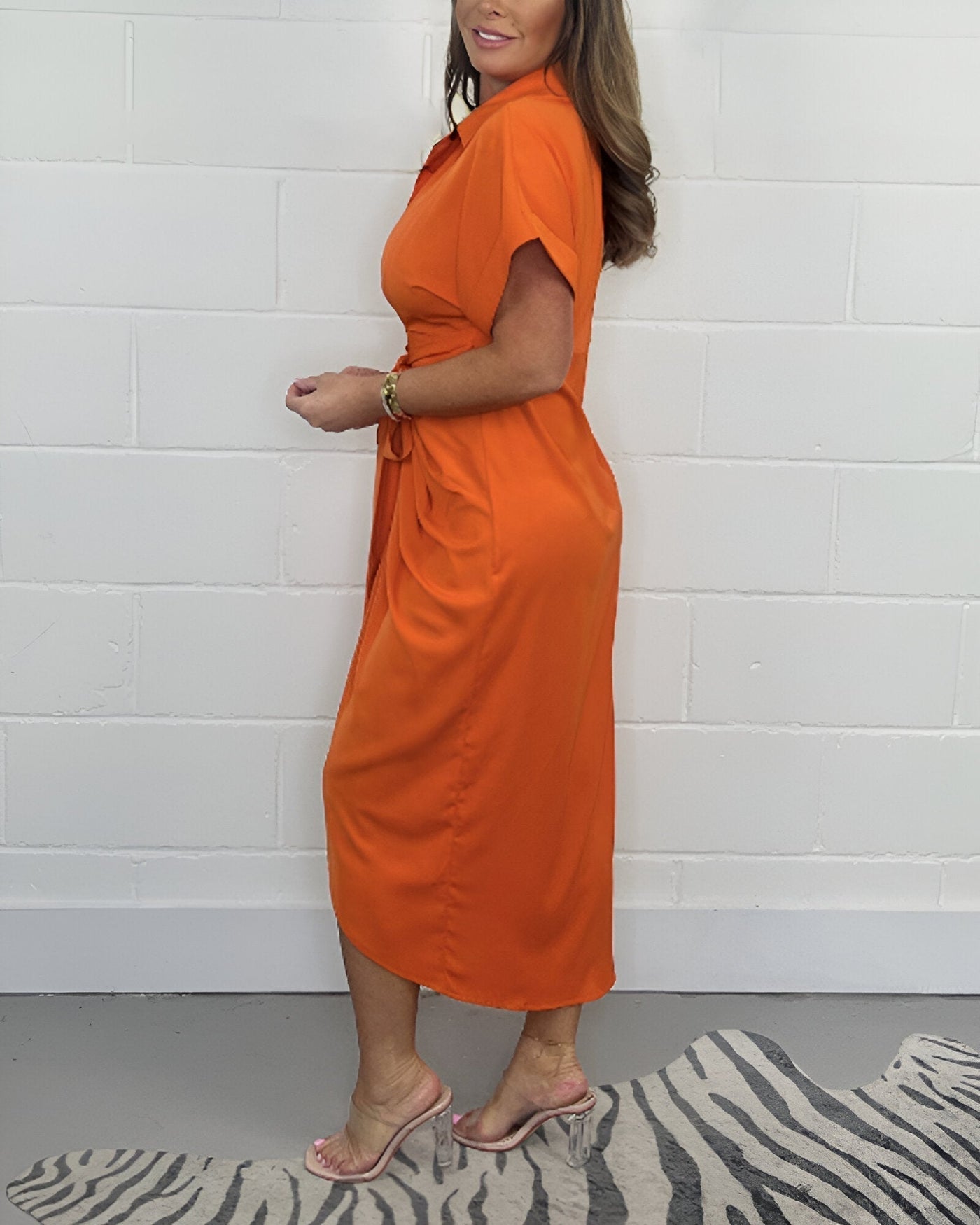 Laura™ | Elegant Pleated Dress