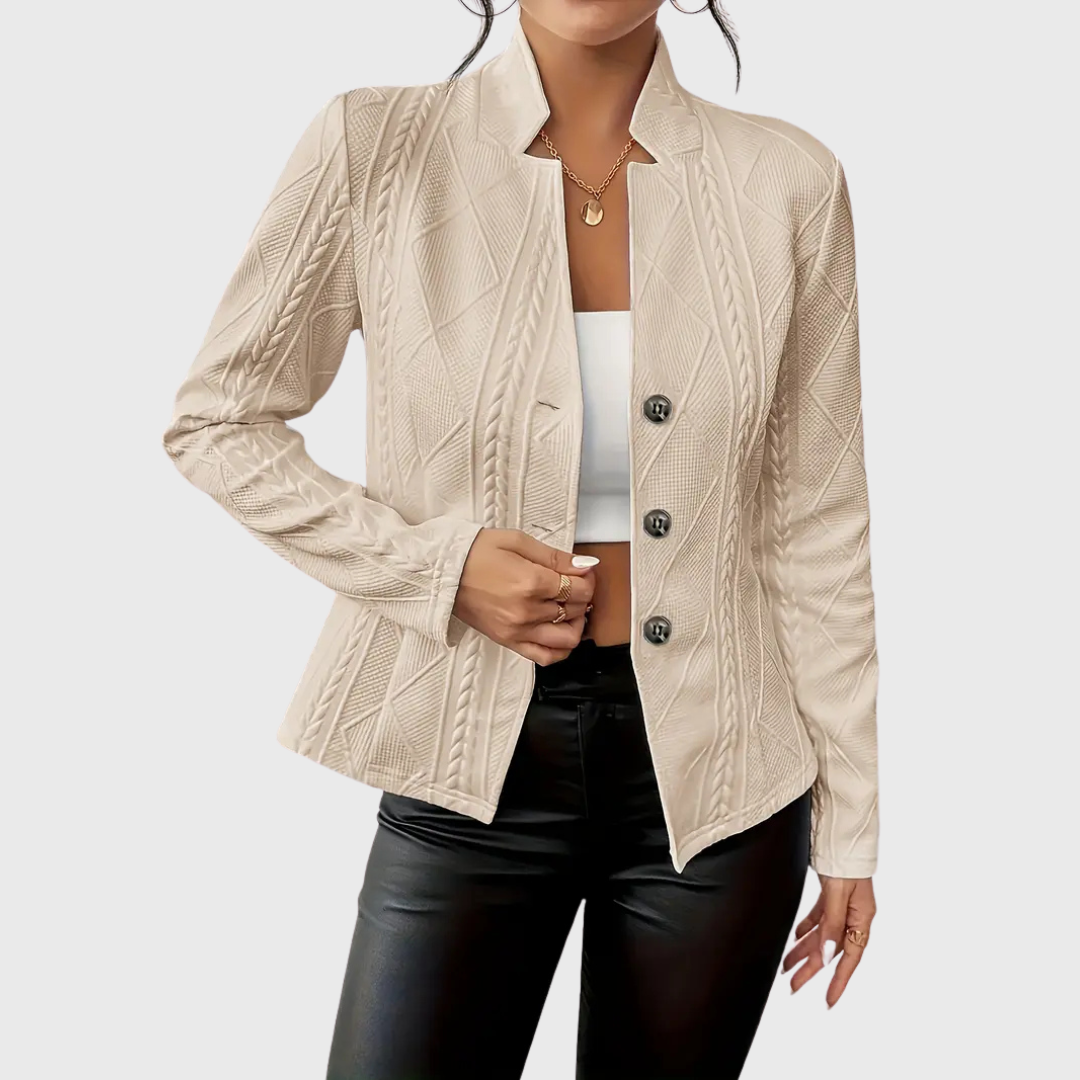 CASSY | Blazer with Elegant Details