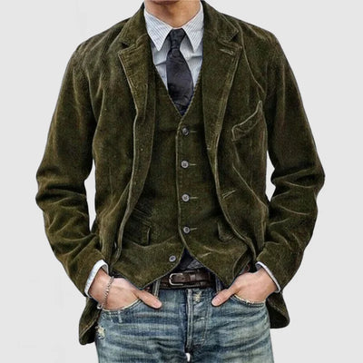 ADOLFO™|VINTAGE JACKET AND WAISTCOAT
