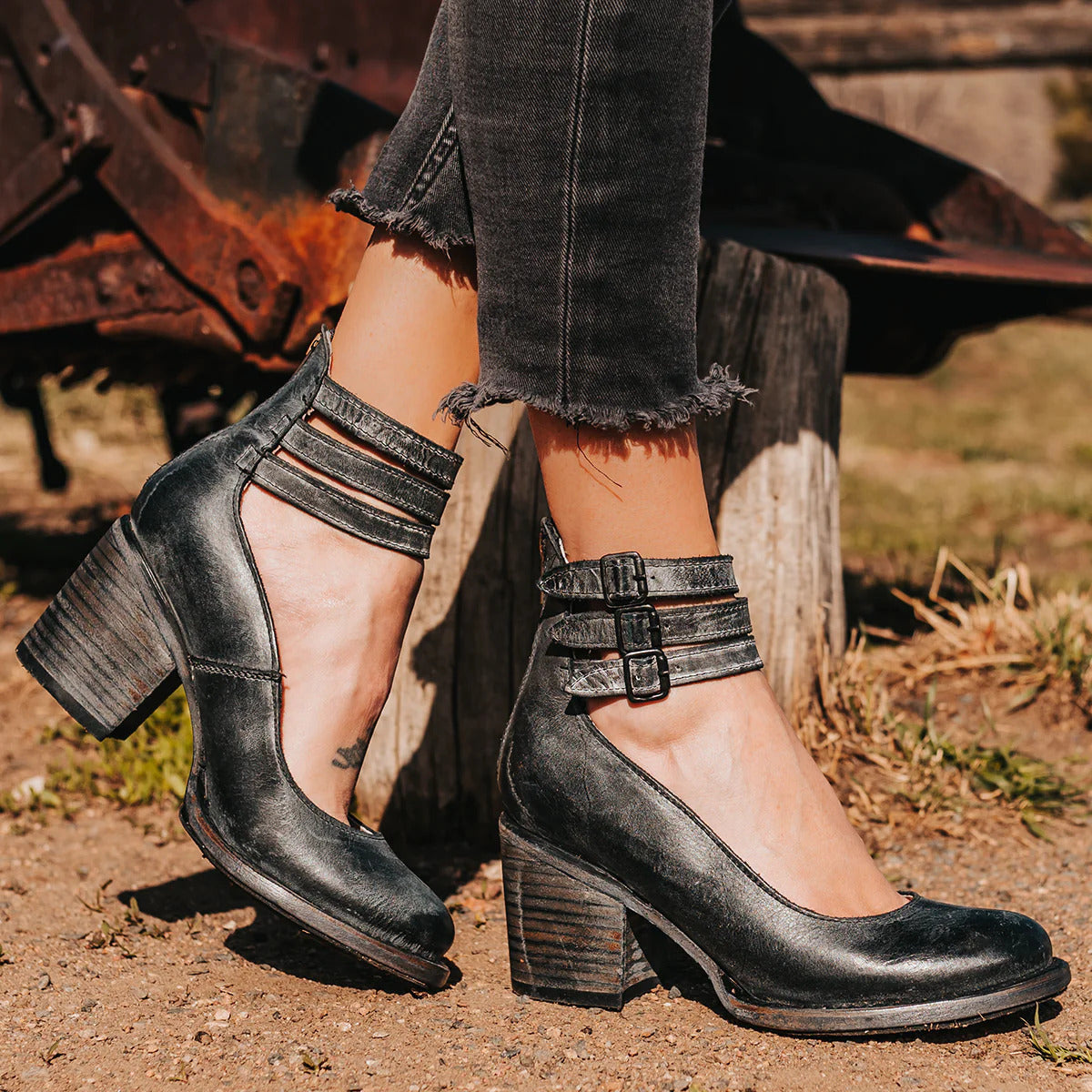 Elarwen™ | T-Strap Heels