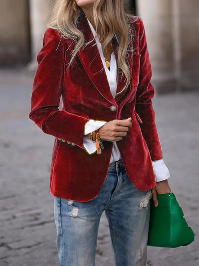 Mila | ELEGANT VELVET BLAZER