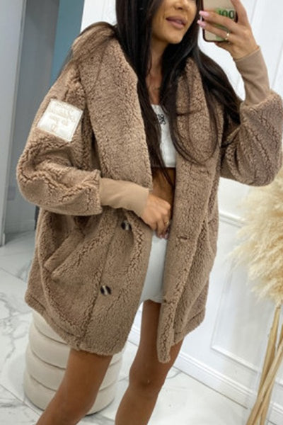 LEYA | Plush Hooded Jacket