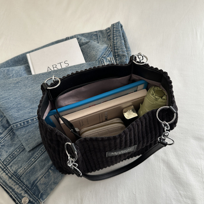 MEGAN | COTTON CORDUROY BAG