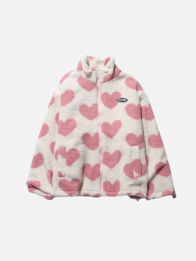 Teddy | Reversible Heart Coat