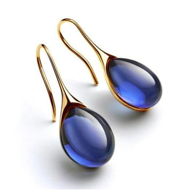 Elowenaris™ | Gilded Crystal Earrings