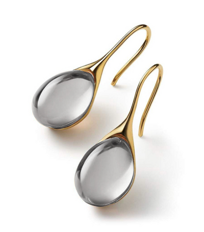 Elowenaris™ | Gilded Crystal Earrings