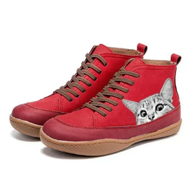 Fenna - Ankle Boots for Cat Lovers