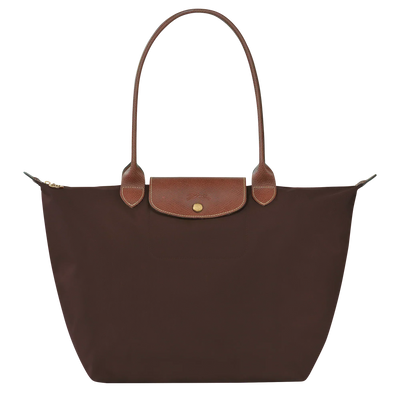 Longchamp - Large Le Pliage Tote, Ebony