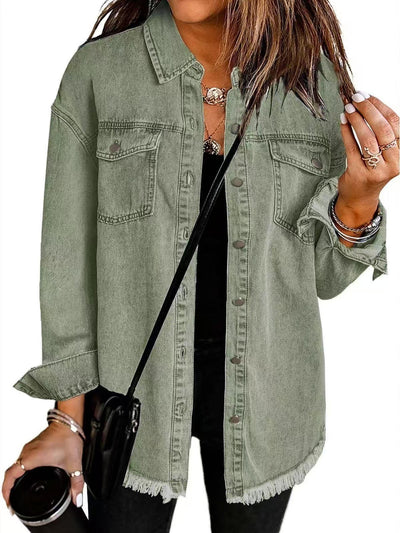 Aurelin™ | Elysian Denim Jacket