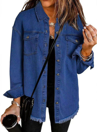 Aurelin™ | Elysian Denim Jacket