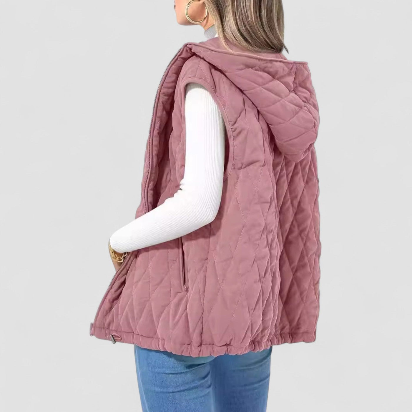 Marcelline™ | Quilted Hooded Vest