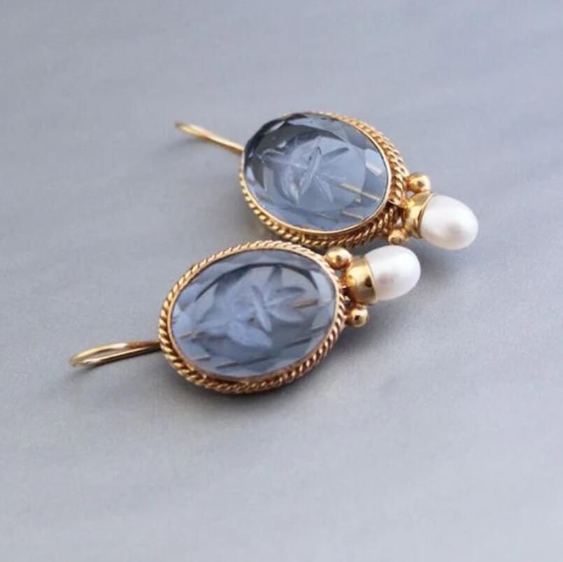Elowen Aristeia™ | Timeless Pearl Drop Earrings