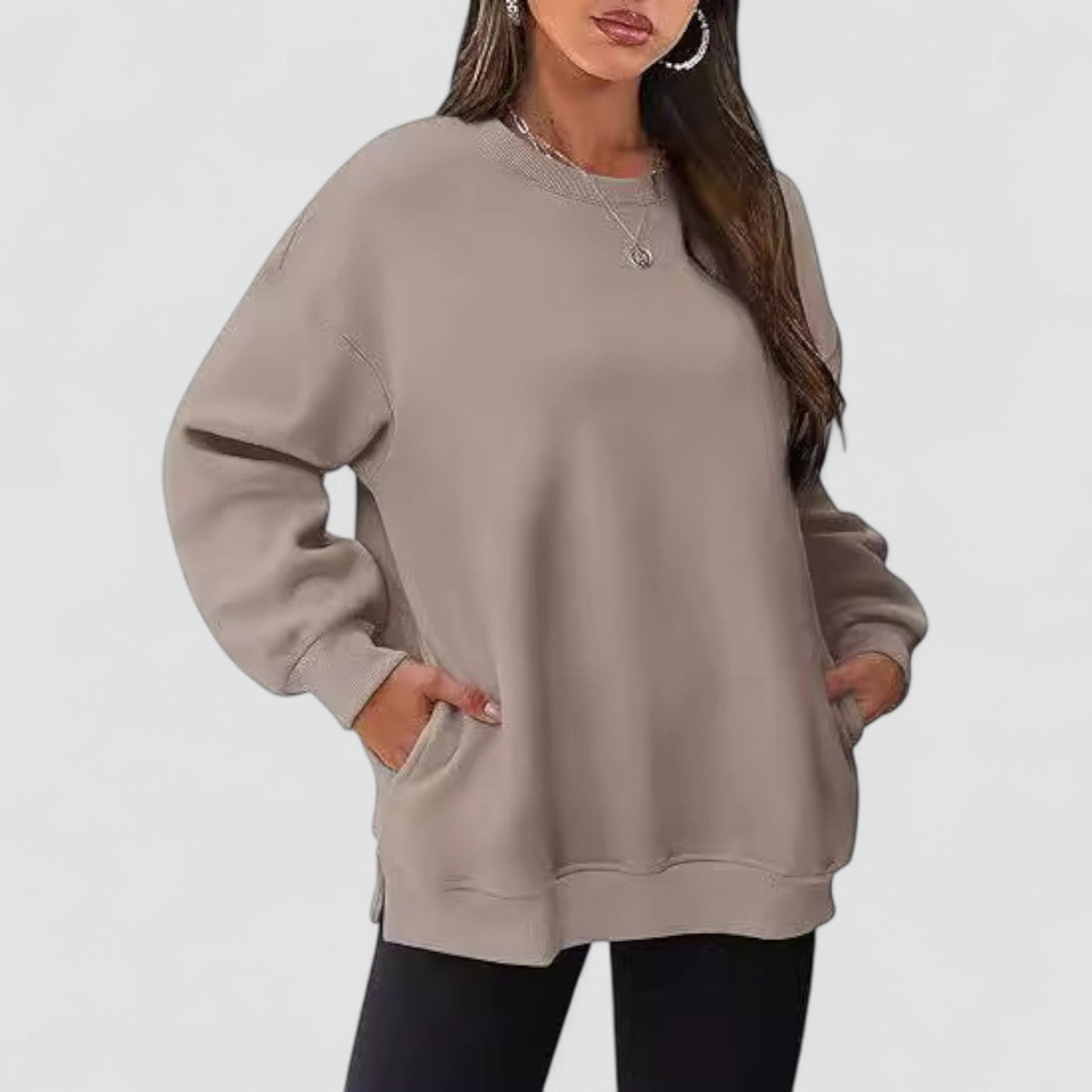 Althea™ | Relaxed Pocket Sweatshirt