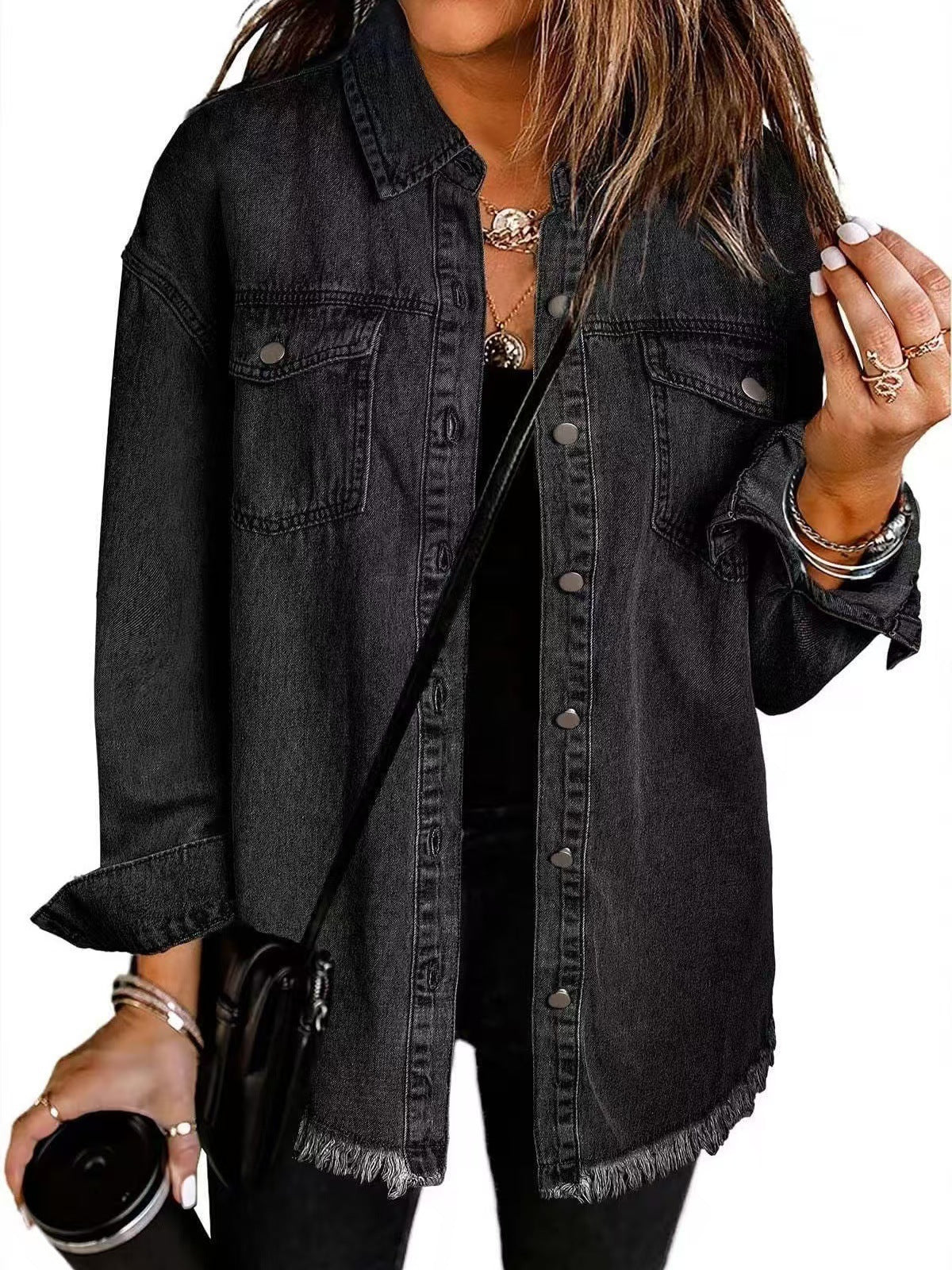 Aurelin™ | Elysian Denim Jacket