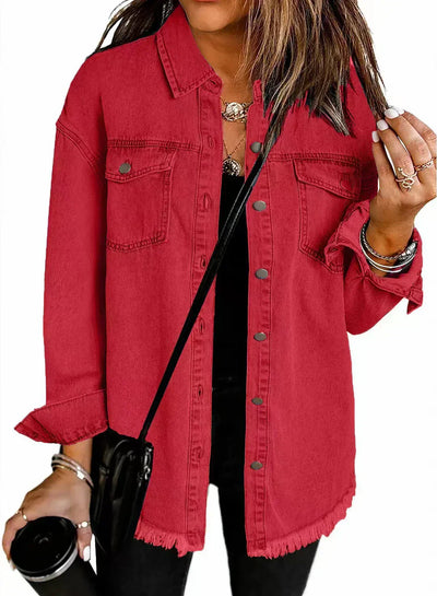 Aurelin™ | Elysian Denim Jacket
