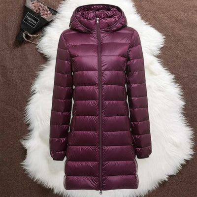 Thalira™ | Long Padded Mid-Season Jacket