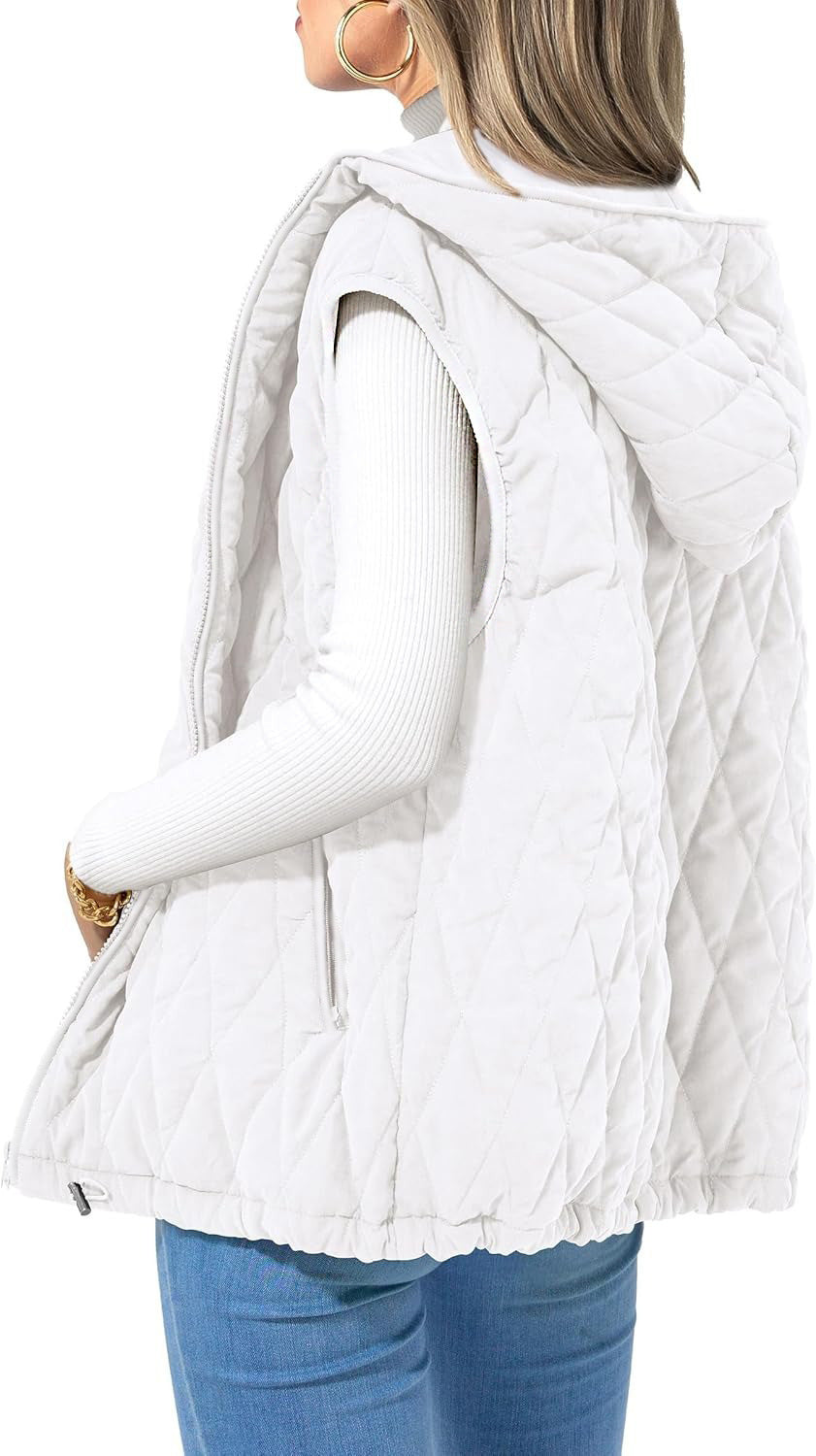 Marcelline™ | Quilted Hooded Vest