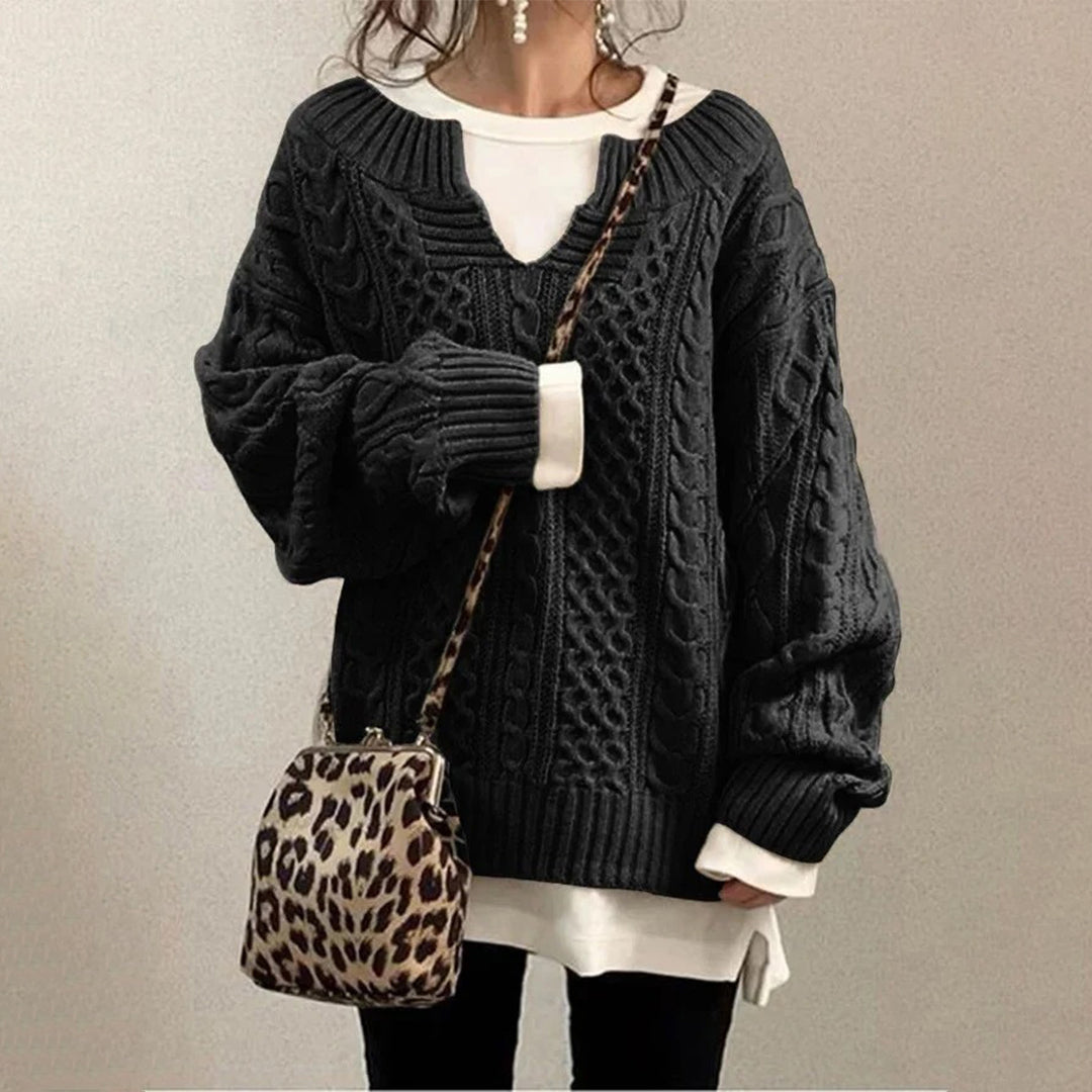 SOFFY | Winter Twisted Sweater