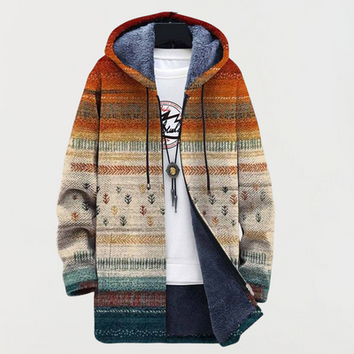 Ava | Autumn Stripe Cardigan