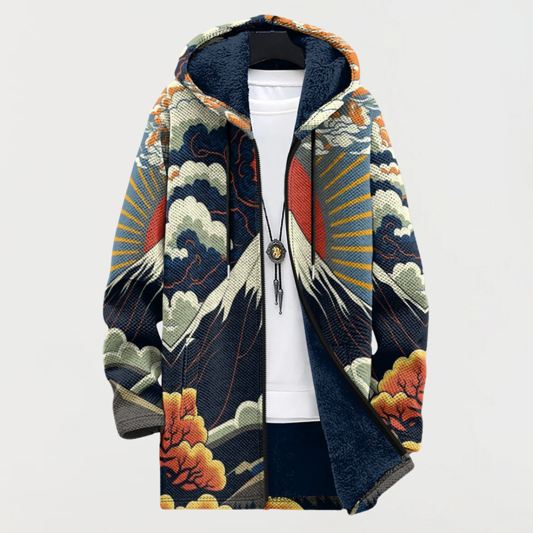 Hiro | Mountain Sunset Cardigan
