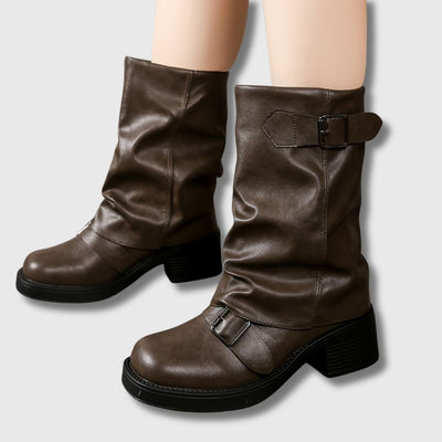 Elena – Women's Western Lace-Up Boots | Limited Edition