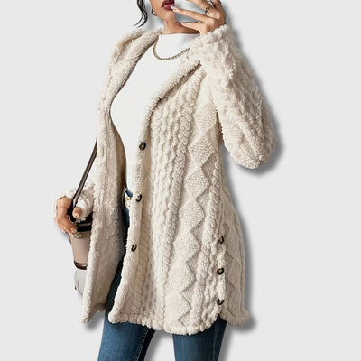 Élodie - Women's Teddy Coat with Hood Limited Edition