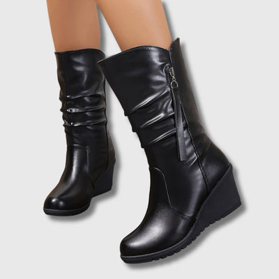 Cécile - Women's Boots with Fringe Detail | Limited Edition