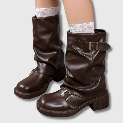 Elena – Women's Western Lace-Up Boots | Limited Edition