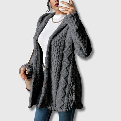 Élodie - Women's Teddy Coat with Hood Limited Edition