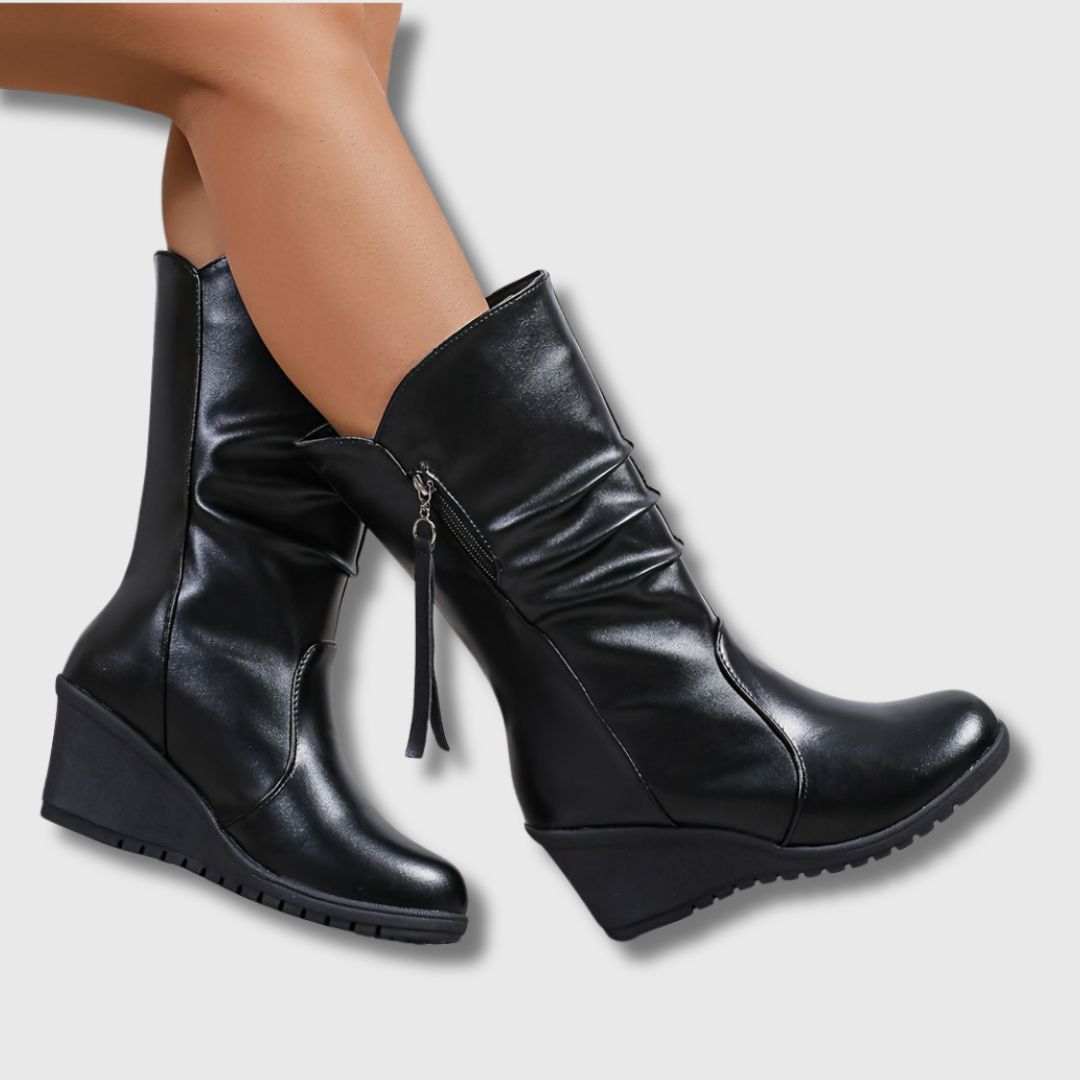 Cécile - Women's Boots with Fringe Detail | Limited Edition