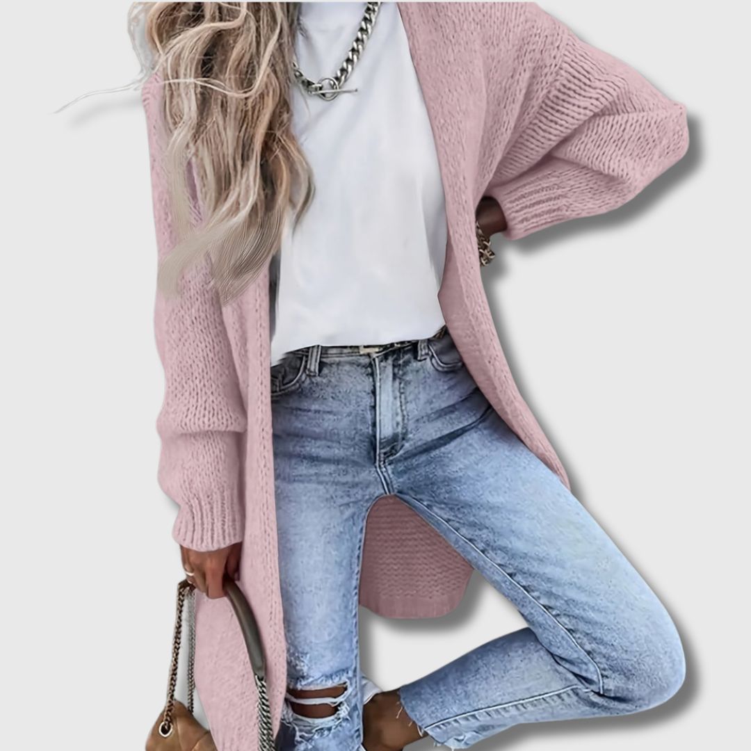 Gaëlle - Elegant Long Cardigan for Women