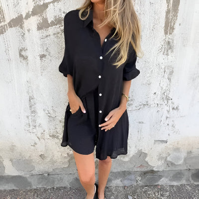 Lotte™ | Summer Blouse and Shorts