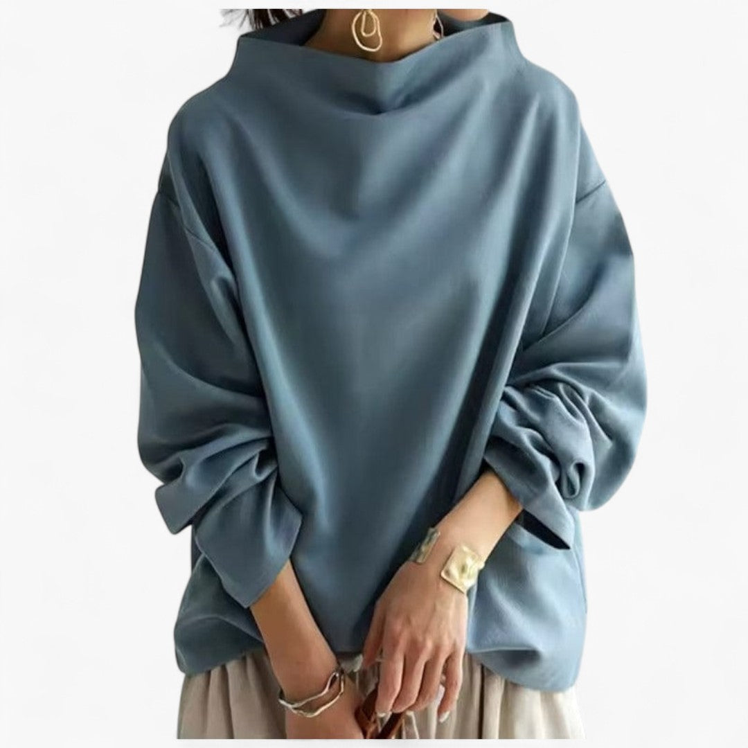 LAIMA | Soft High Neck Sweater
