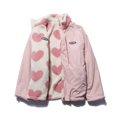 Teddy | Reversible Heart Coat