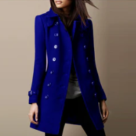 Cinzia™ | Long coat, handmade