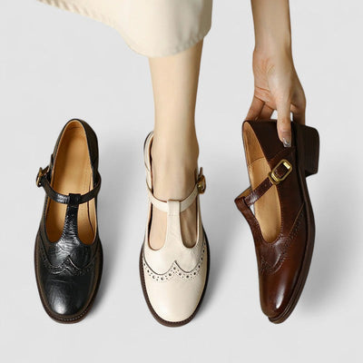 Maelis™ | Orthopedic T-Strap Heels