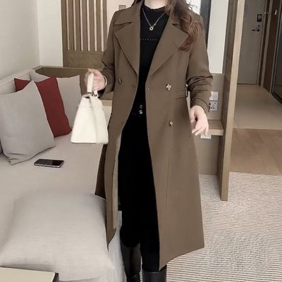 Elarwen™ | Furry Trench Coat